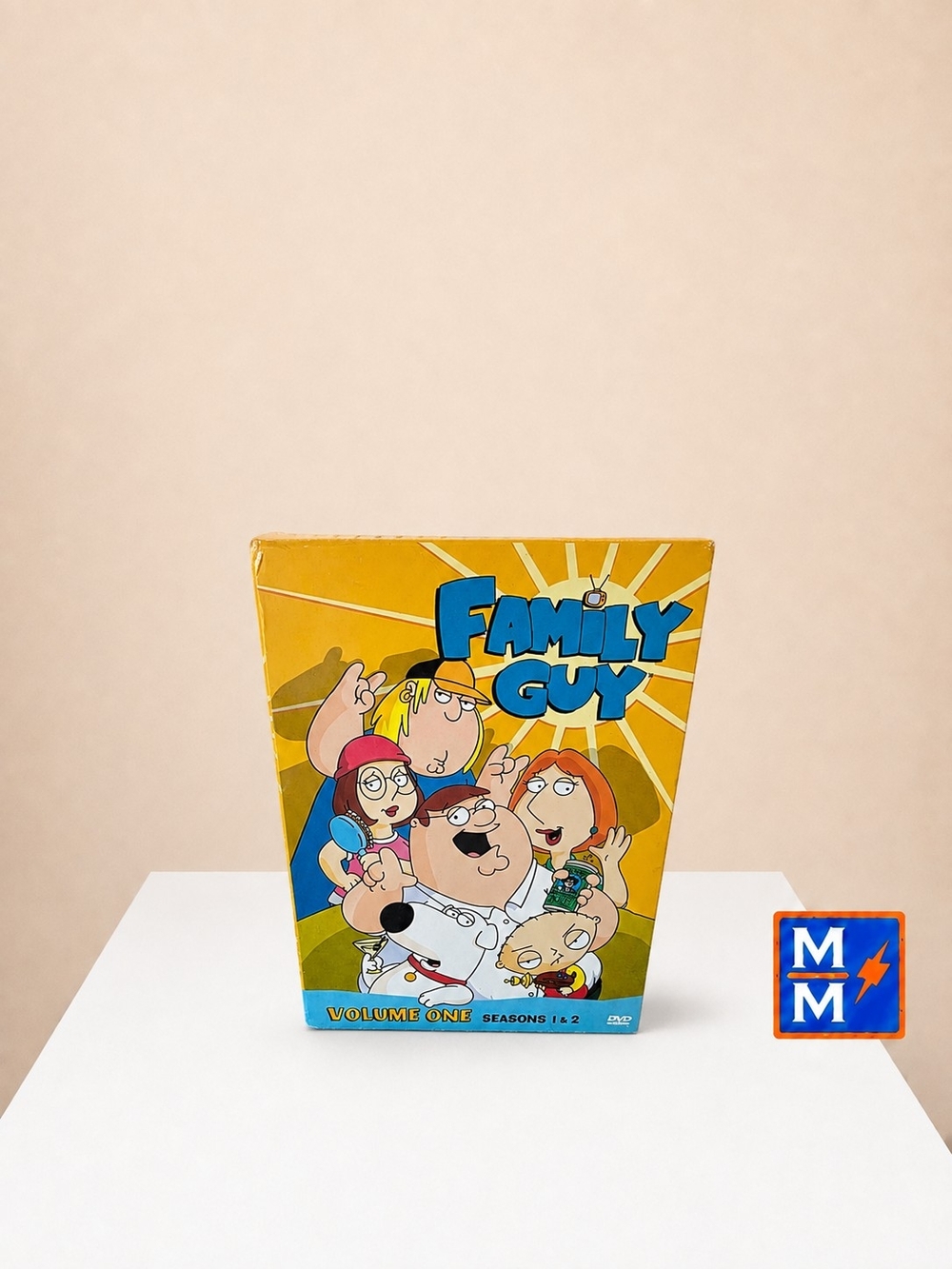 Family Guy Volume One Seasons 1 & 2 Complete 4-Disc DVD Set 28 Episodes